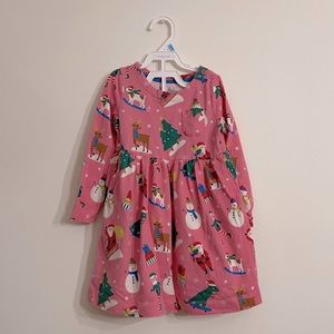 Mini Boden Girls 3-4yo Christmas Dress